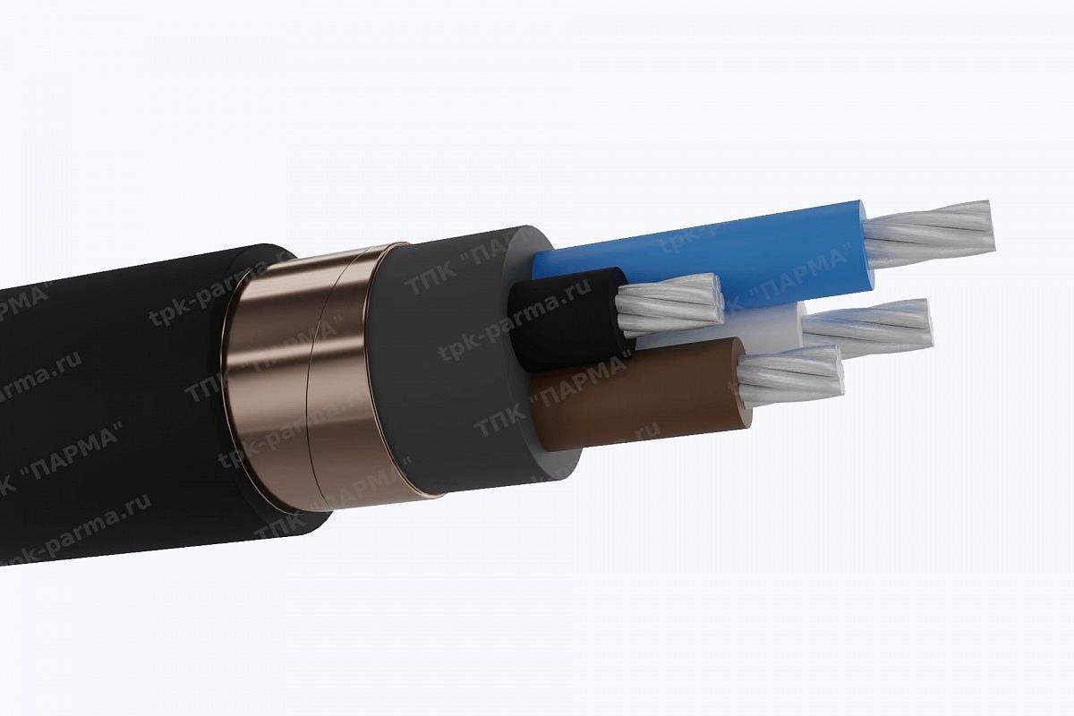 Фотография провода Кабель АВВГЭнг(A)-ХЛ 4х16 - 1кВ