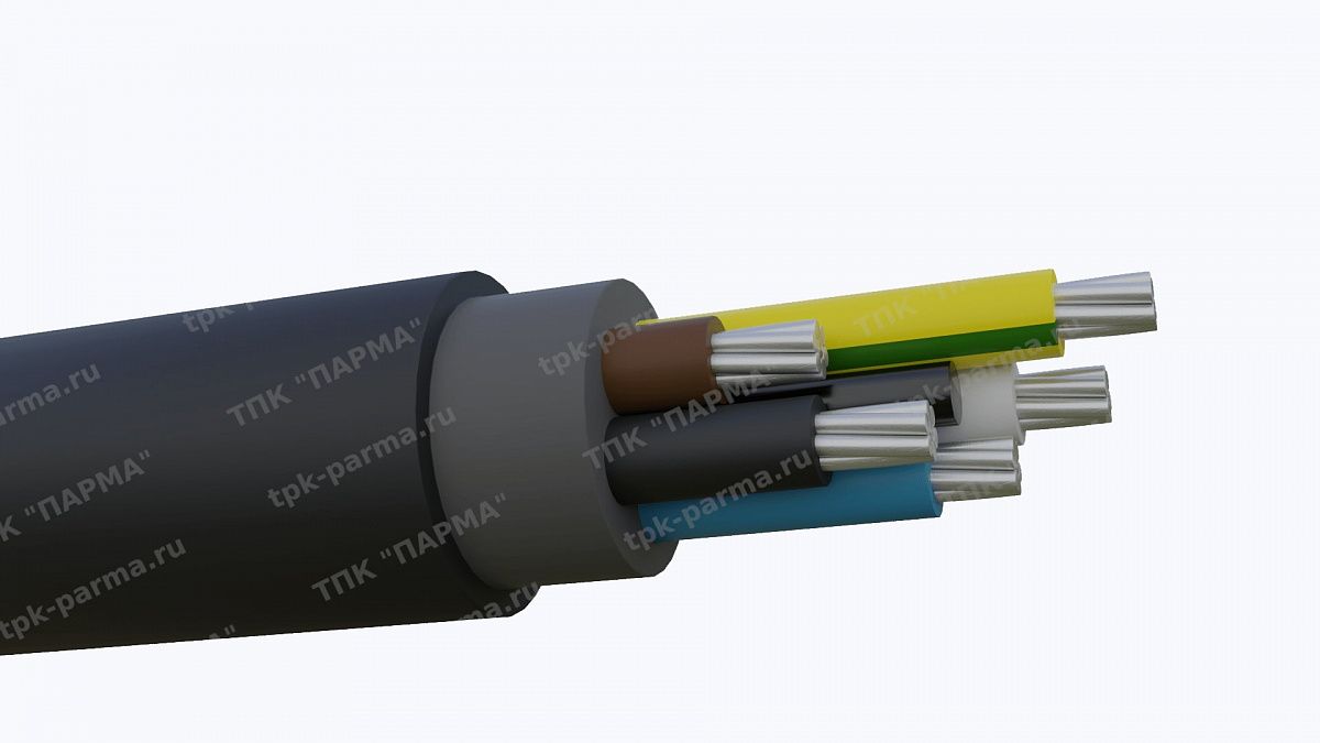 Фотография провода Кабель АВВГнг(A)-LS 5х2,5