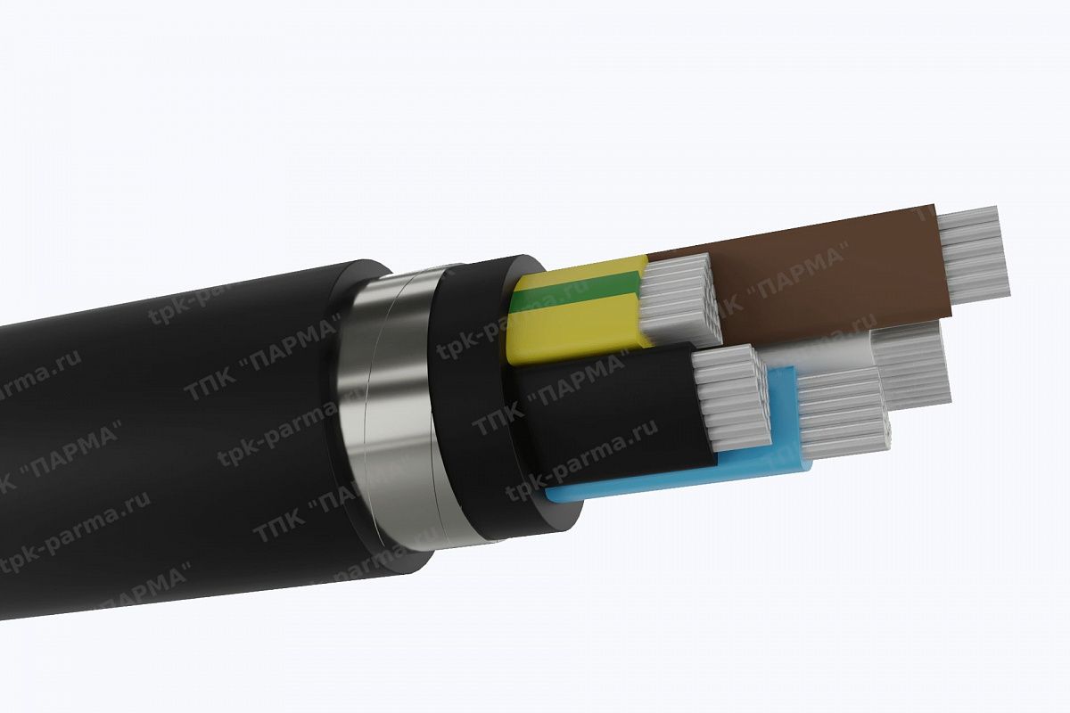 Фотография провода Кабель АВБбШнг 5х50