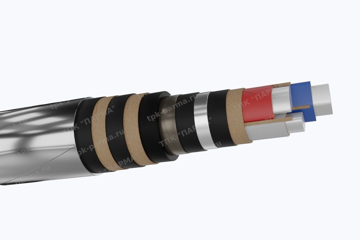 Фотография провода Кабель ЦААБвГ 3х240 - 6кВ