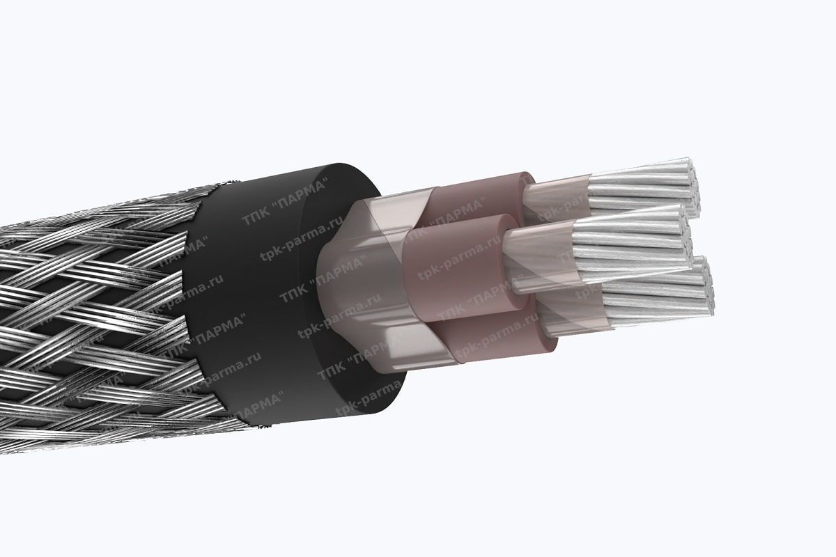 Фотография провода Кабель АКНРЭ 3х150