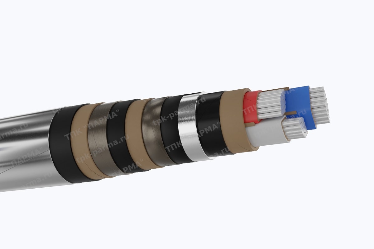 Фотография провода Кабель АСБ2лГ 3х10 - 6кВ