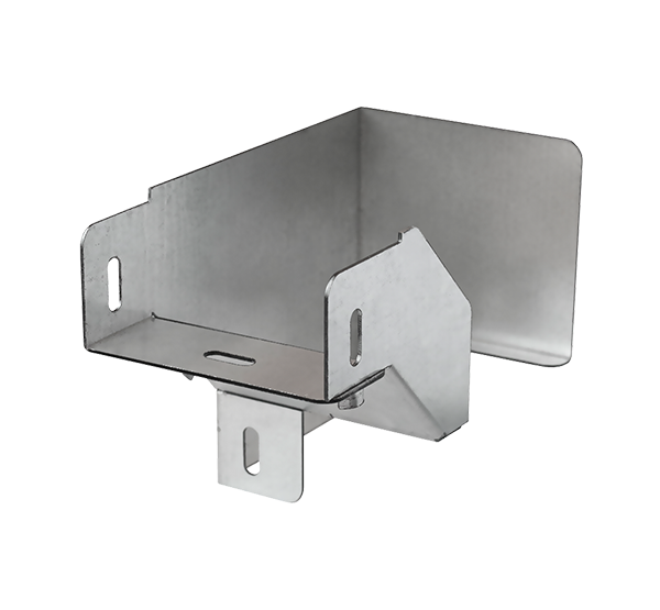 Угол вертикальный внешний с разворотом 90' лев SYVNR600*100*1,5 L HDZ