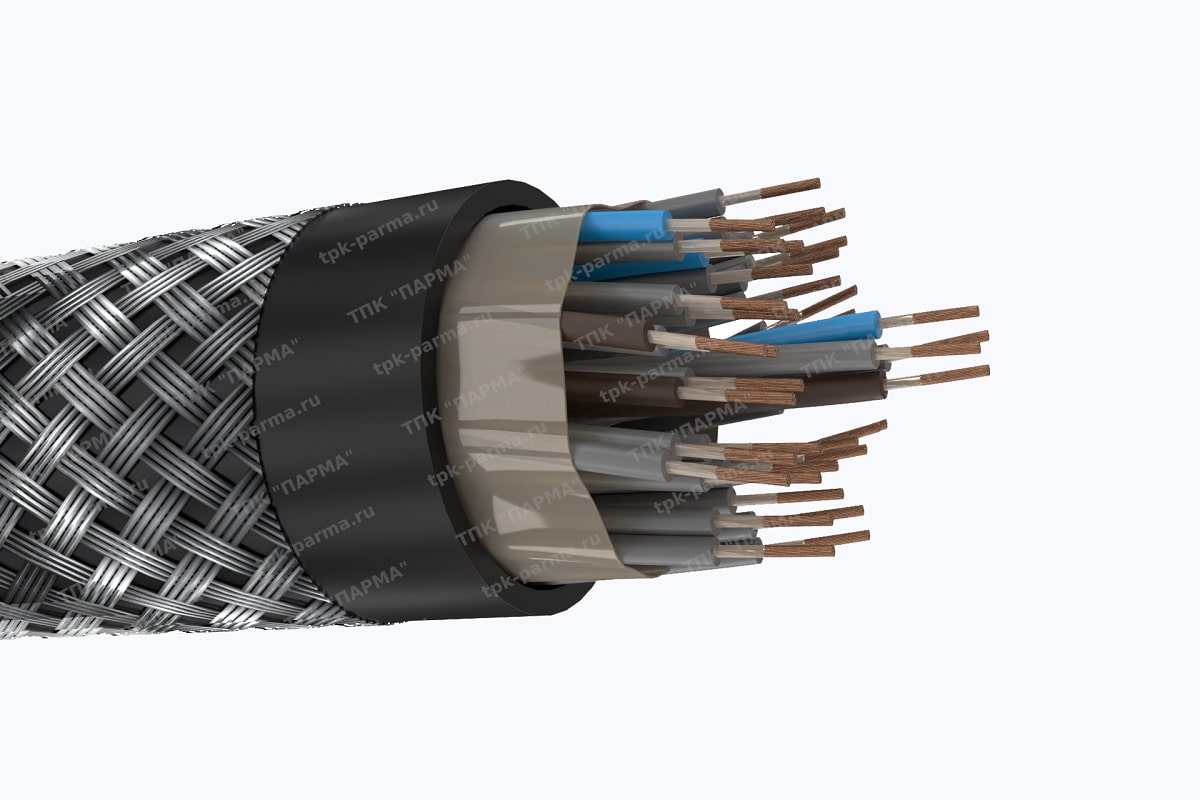 Фотография провода Кабель КНРпТк 8(4х2)х1