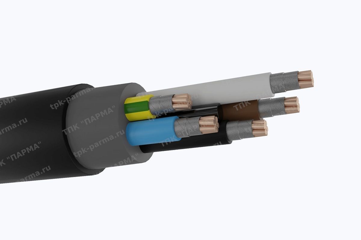 Фотография провода Кабель ВВГнг(A)-FRLSLTx 5х6