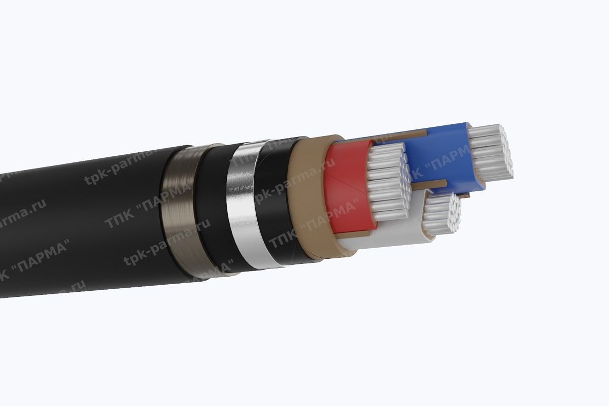 Фотография провода Кабель ААШв 3х35 - 6кВ