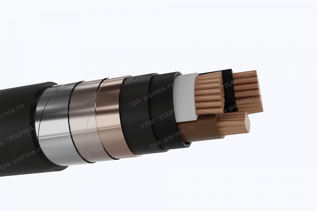 Фотография провода Кабель ВБШв 3х150 - 6кВ