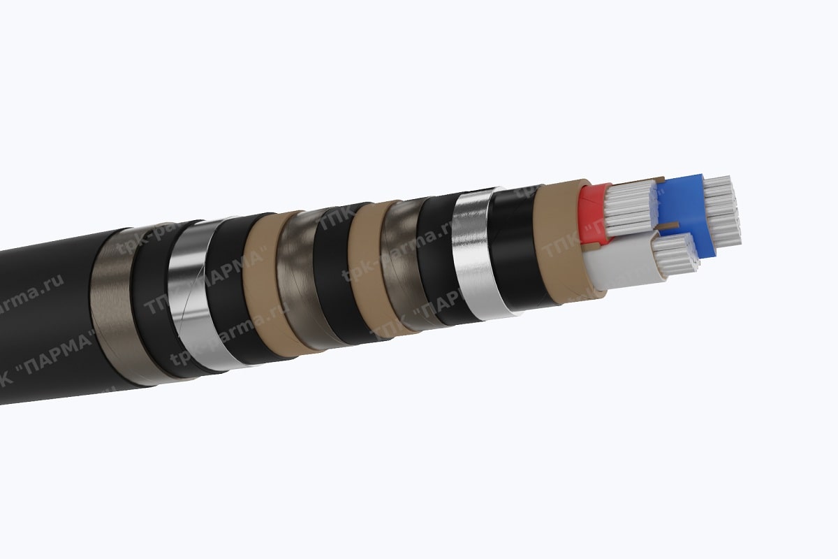 Фотография провода Кабель АСБ2лШв 3х16 - 6кВ