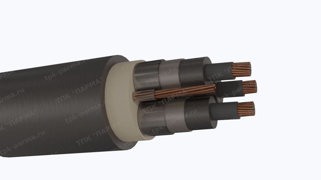 Фотография провода Кабель КГЭ 3х35+1х10 - 6кВ