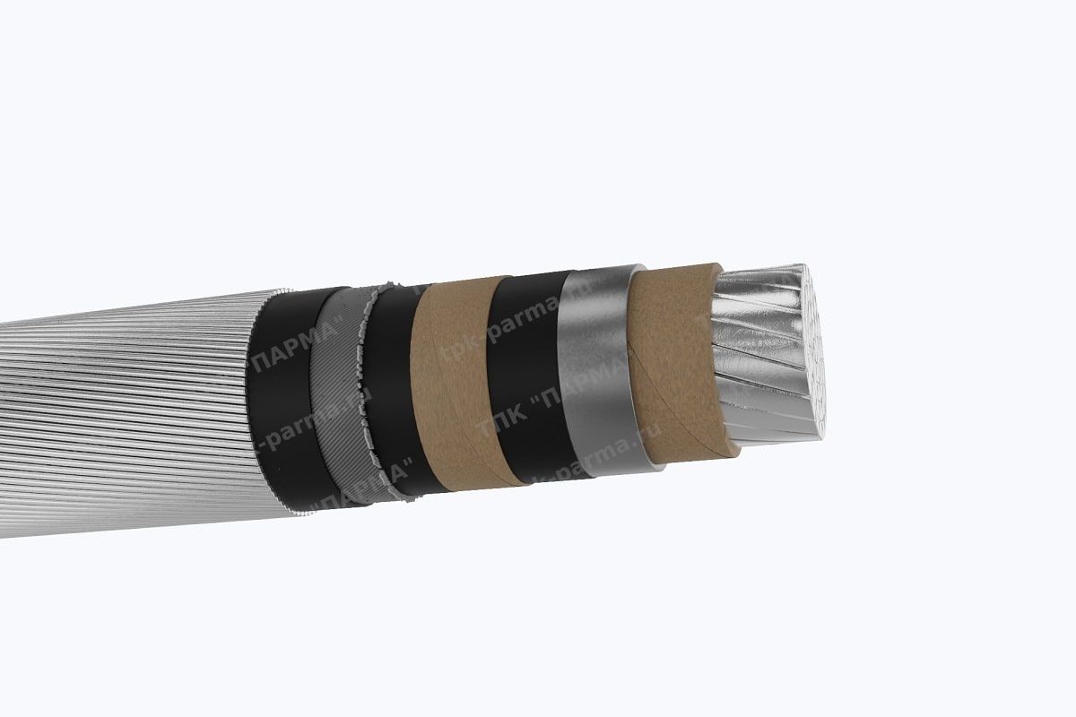 Фотография провода Кабель АСПГ 1х120 - 1кВ