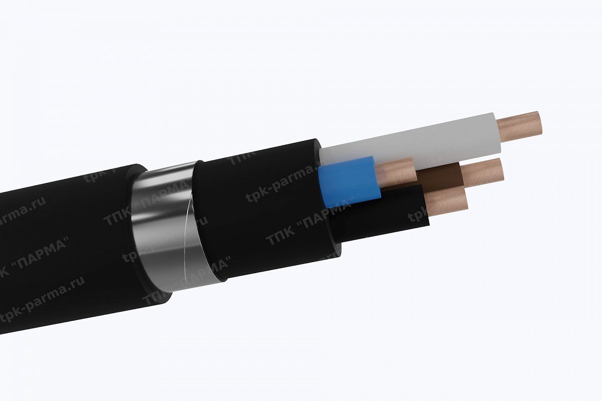 Фотография провода Кабель ВБШвнг(A)-LS-ХЛ 4х16 - 1кВ